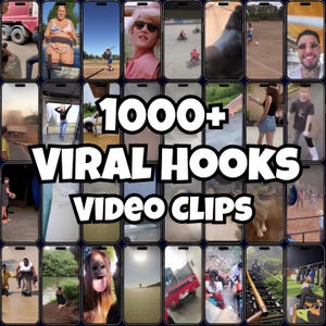 TikTok Viral Hooks Clips Bundle MP4 Download 2024, Trending Videos, Attention Grabbing Videos, Viral Reels Collection, Video Bundle