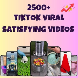 TikTok Viral Satisfying Videos Bundle MP4 Download, Trending Clips, ASMR reels, Viral Reels Collection, Video Bundle, Hook Videos