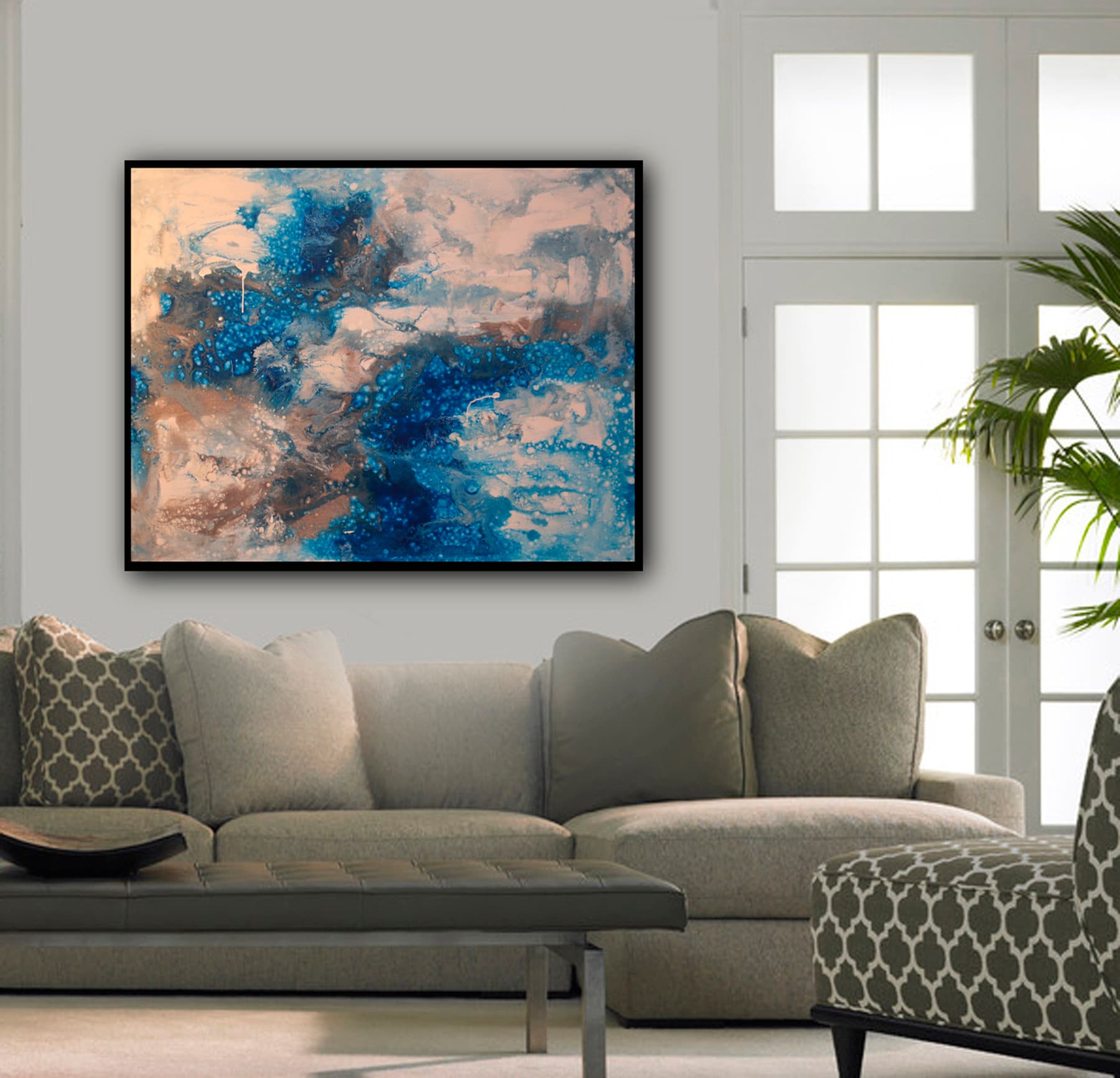 Original Large Modern Abstract Painting Liquid Fluid Wall Art Deco Original Large Modern Abstract Painting Liquid Fluid Wall Art Deco