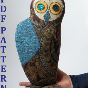 Wise Owl Sewing Pattern Tutorial PDF Digital Download