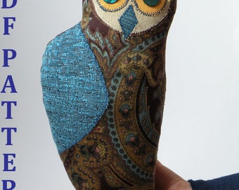 Wise Owl Sewing Pattern Tutorial PDF Digital Download