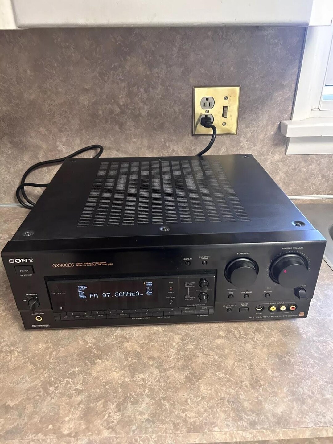 Sony STR-GX900ES 5.1 Stereo Receiver Ex.work.cond 1990s Surround Sound ...