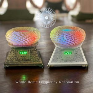 Handmade Meditation Rodin Coil Frequency Generator, Wireless Resonance Long Range Energy Healing Device