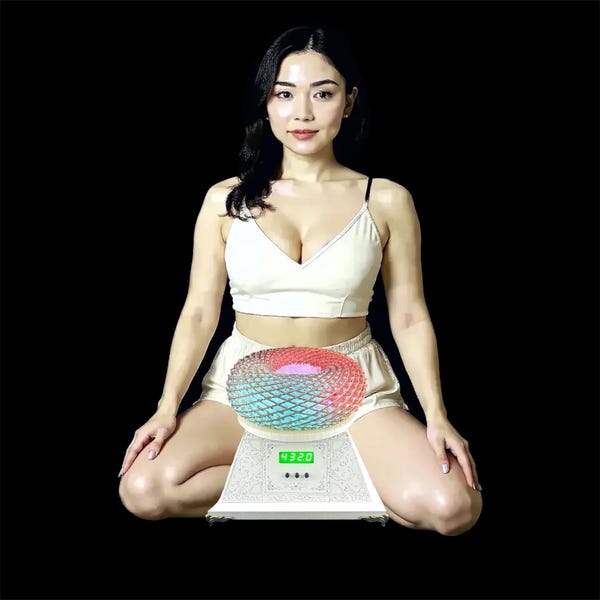 Handmade  Frequency Generator Rodin Coil Resonance Meditation Deep Focus Aid, Energy Healing Device