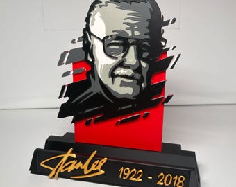 Kickstand Comic Book Display Holder – Base + Themed Backs | Fits CGC/CBCS Graded Slabs & Raw Comics | Custom Color Options