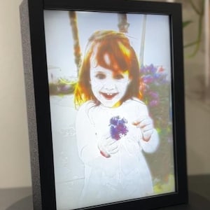 Custom Lighted Lithophane | Personalized USB-C 3D Printed Frame | Unique Gift