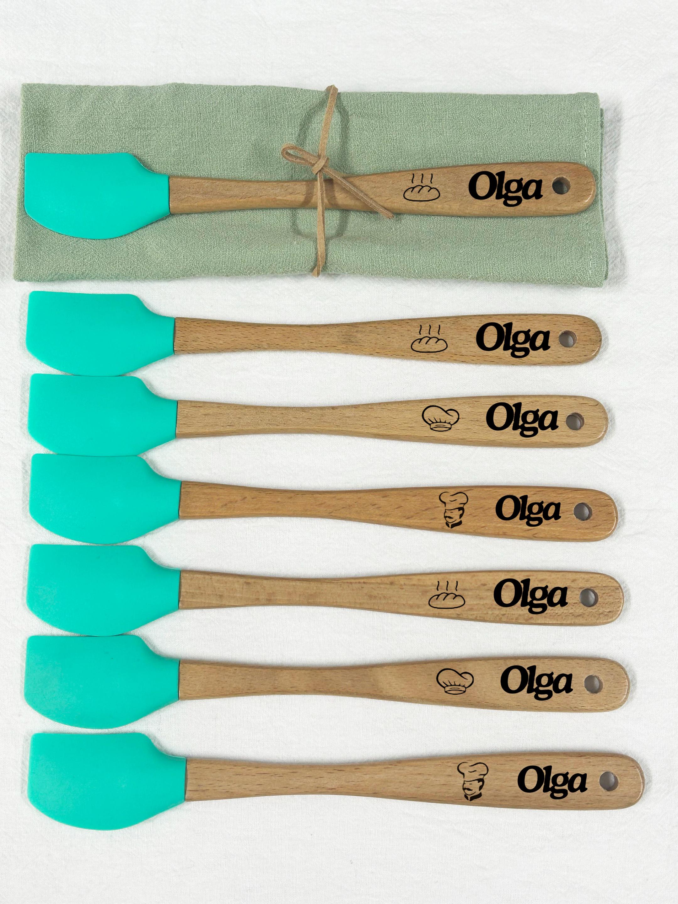 Personalized Spatula Set,custom Spatula,custom Utensil Set,cotton ...