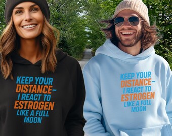 Distance warning - unisex streetwear tee and hoodie