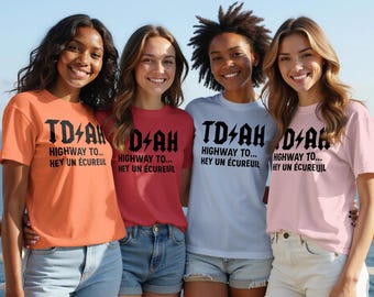 Tdah Highway Streetwear T-Shirt Hoodie: Edgy, Graphic, Bold Unisex