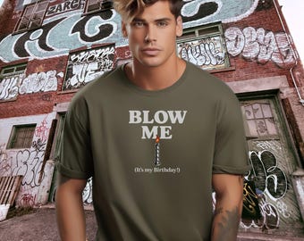 Birthday Candle T-Shirt Hoodies: Graphic Slogan Apparel, Alphamens Humor, Streetwear Tees