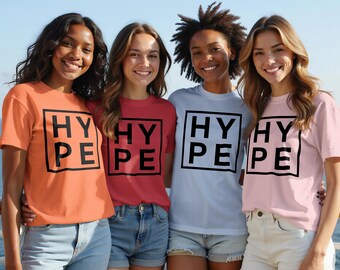 Hype Square - unisex streetwear tee and hoodie