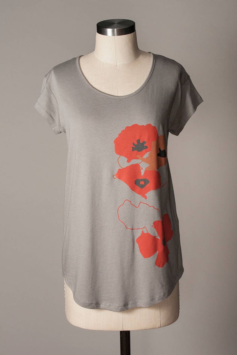 Women's Relaxed Fit Poppy Shirt, Super Soft Natural Fabric image 3