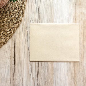 Kraft or White Envelopes – 4x6 or 5x7 – Self-Seal – No Cards – Blank Envelope Set for Letters or Invites