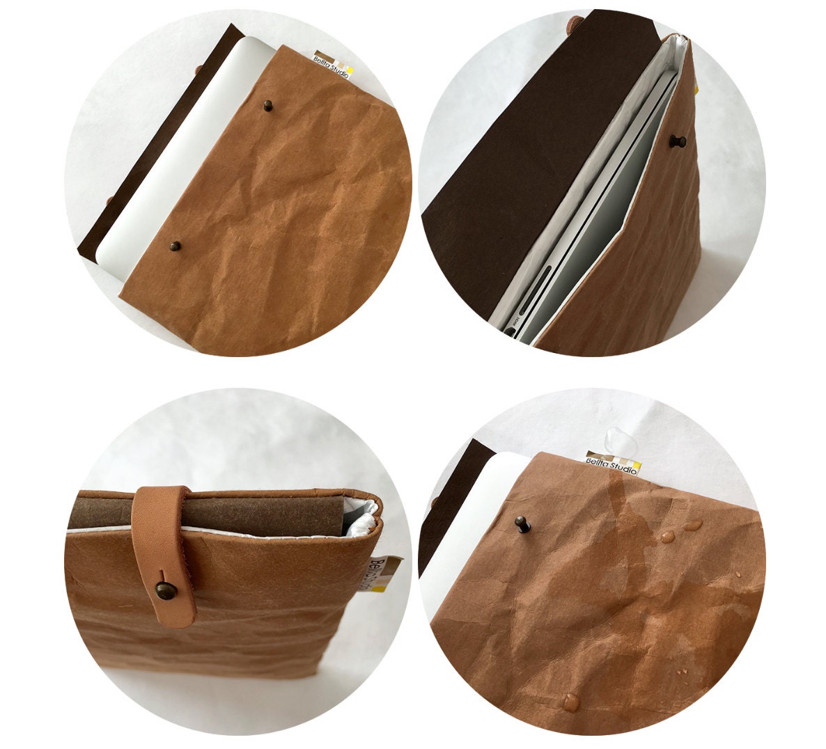 MacPack Kraft paper simple laptop bag/laptop case/macbook bag/laptop
