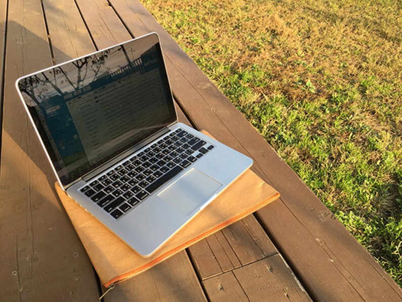 Maclutch Kraft Paper Simple Laptop Bag/laptop Case/laptop Sleeve