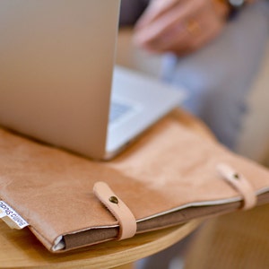 MacPack: borsa per laptop semplice in carta kraft/custodia per laptop/borsa per macbook/custodia per laptop per macbook da 13 pollici/custodie per dispositivi elettronici