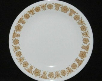 Corning Ware "Corelle" BUTTERFLY GOLD Bread and Butter Plate