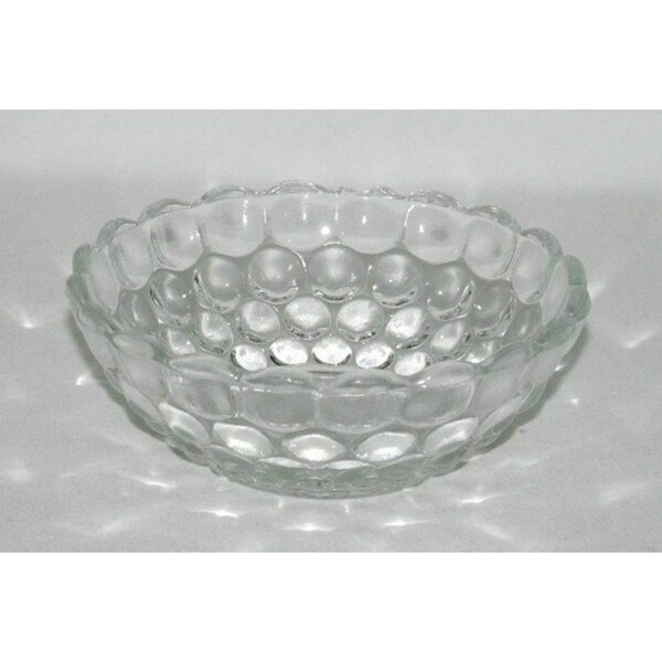 Anchor Hocking Glass BUBBLE Crystal Small Berry Bowl