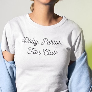 Dolly Parton Fan Club T-shirt: US Cotton Country Music Tee