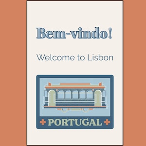 Lisbon Airbnb Welcome Guide Template: Editable Canva PDF, Local Tips