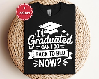 divertente laurea svg mi sono laureato posso tornare a scuola adesso svg citazione senior cricut design maglietta png svg pdf file digitale sublimazione