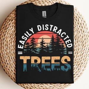 Leicht abgelenkt von Bäumen SVG PNG PDF Baum-Liebhaber svg Baum-Liebhaber png Baumpfleger svg Arborist png Baumpfleger Shirt Baum-Liebhaber-Shirt Lustiger Baum