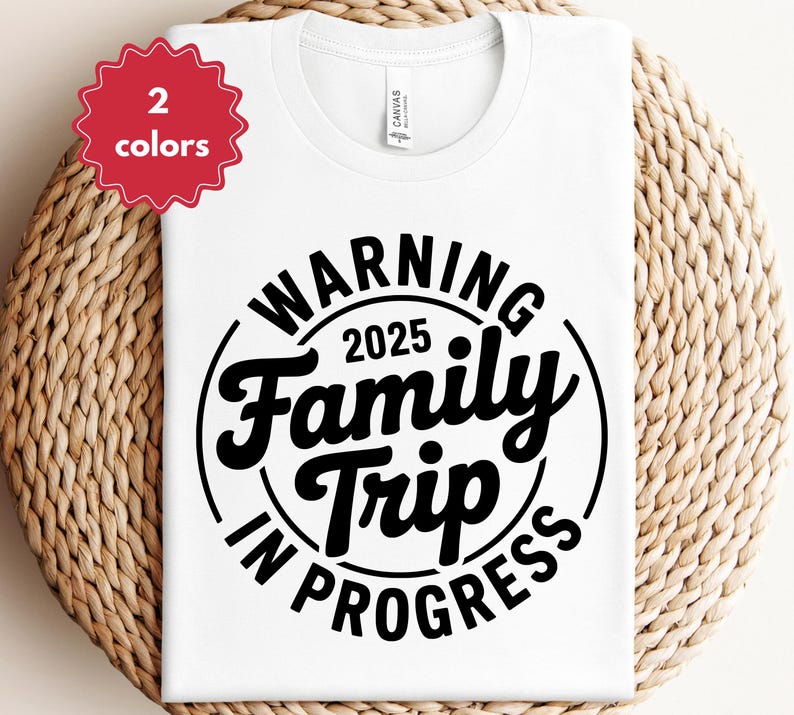 Family Trip Svg Png Warning 2025 Family Trip in Progress Svg Vacation ...