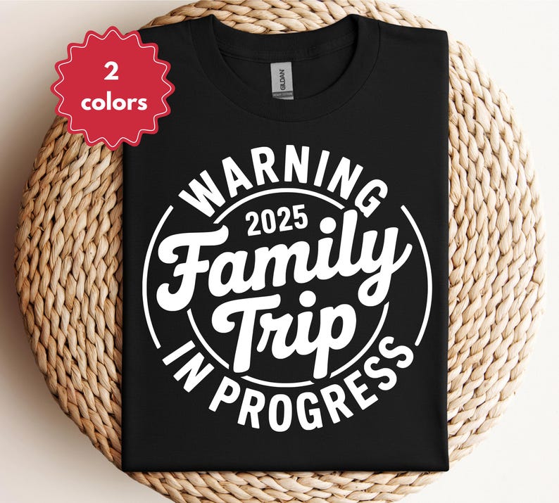 Family Trip Svg Png Warning 2025 Family Trip in Progress Svg Vacation ...