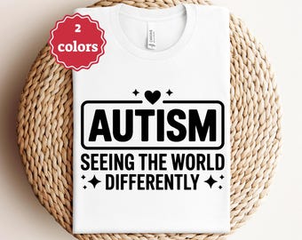 Autismo: Ver el mundo de otra manera (Svg, Png, Pdf), Concienciación sobre el autismo (Svg), Pieza de rompecabezas (Svg), Necesidades especiales (Svg), Archivo de corte Cricut inspirador (Svg)