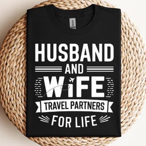 Husband And Wife Travel Partners For Life SVG PNG PDF Travel Couple svg Vacation Couple svg Couple Matching svg Newlywed svg Honeymoon svg