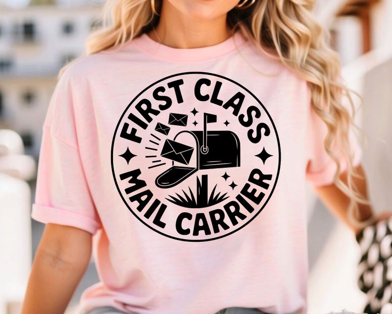 First Class Mail Carrier Svg Png Pdf Postal Worker Svg Mail Carrier Svg ...