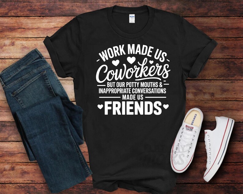 Work Made Us Coworkers Svg, Coworker Gift SVG, Colleagues, Friendship ...