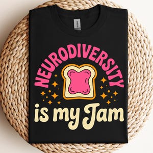 Neurodiversity Is My Jam Svg Png Pdf 3 Colors Inclusion Svg Autism Awareness Svg Neurodivergent Svg Colorful Teacher Svg Sped Svg