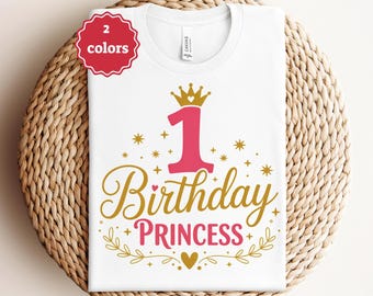 first birthday svg 1st birthday svg birthday princess svg birthday crown cut file 1st birthday girl shirt svg cricut png svg