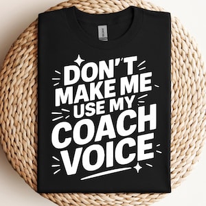Lassen Sie mich meine Trainer-Stimme nicht verwenden SVG PNG PDF Lustiger Trainer svg
