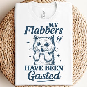my flabbers have been gasted svg png vintage retro funny cat shirt design sarcastic cat svg snarky quote trendy cat sublimation download