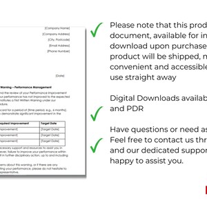 Performance Management Toolkit | Essential HR Letters & Templates | PDF ...