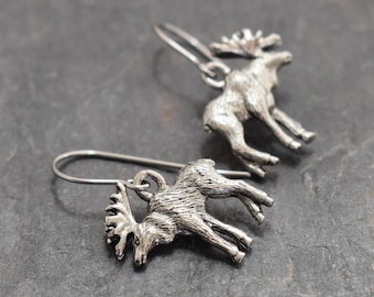 Moose Earrings