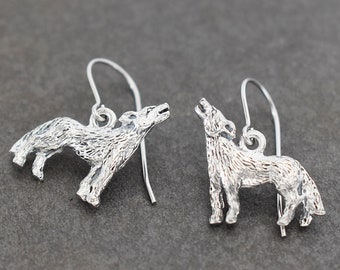 Howling Wolf Earrings