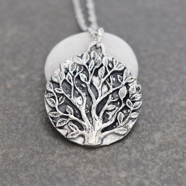 Willow Tree Necklace, Tree Pendant