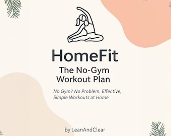 HomeFit Trainingsplan: 4-Wochen Bodyweight Fitness (Digitaler PDF-Anleitung