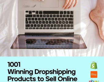 1001 Winning Dropshipping Products to Sell Online | Gym/Fitness Cheat Sheet | Passive Income Spreadsheet for Maximum Sales & Profit