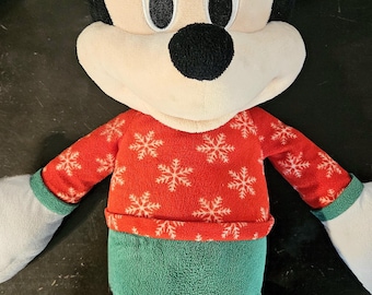 Pijama navideño de Disney Mickey Mouse de 22 pulgadas de peluche