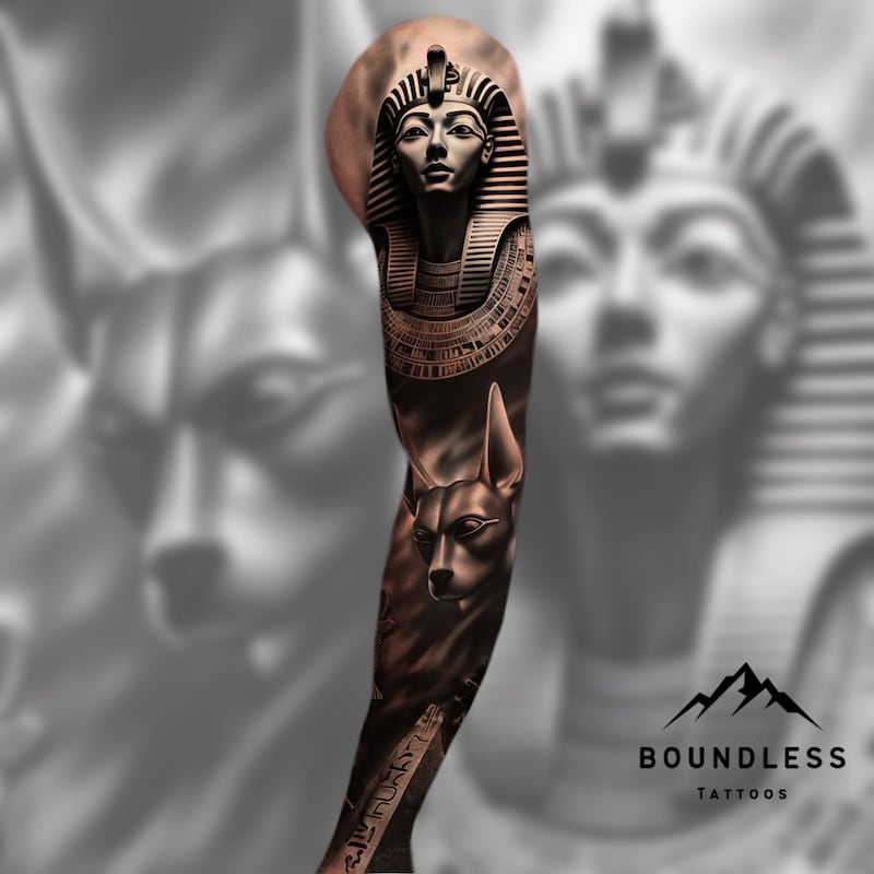 Egyptian Tattoo - Etsy