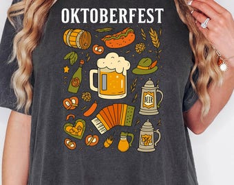 Comfort Colors® Oktoberfest Shirt, Prost Shirt, Octoberfest Shirt, Oktoberfest Tshirt, Oktoberfest Drinking Team Shirt, Oktoberfest