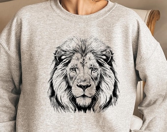 Lion face shirt,majestic Lion Shirt,wild Lion shirt,animal lover shirt,animal shirt,animal face shirt,African Tribal shirt,zoo shirt