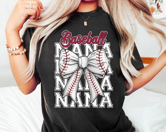 Baseball Nana Shirt, Sports Nana T-Shirt, Cheer Nana Sweatshirt, Baseball Grandma Shirt, Sports Gigi T-Shirt, Nana Sweatshirt