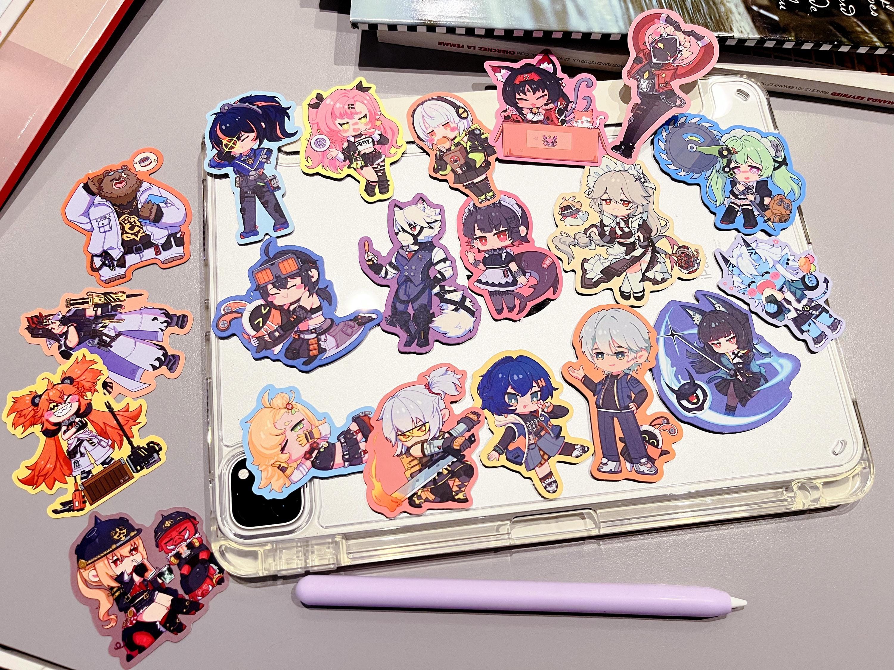 Zenless Zone Zero Character Stickers: ZZZ Sticker, Vinyl Sticker for ...