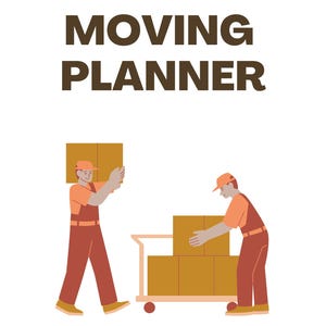Moving Checklist Printable | Ultimate Moving Planner, Organizer & Timeline for Stress-Free Relocation