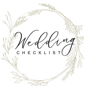 Hochzeit Binder Vorlage zum Ausdrucken | Bride & Groom Checkliste, Budgetplaner, Gästeliste, Timeline | All-in-One Hochzeitsplaner-Führer